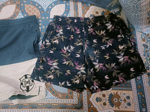 Combo Of Men&#39;s Shorts In 32 Waist
