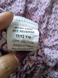 Zudio 11-12 Yrs Angrakha Dress