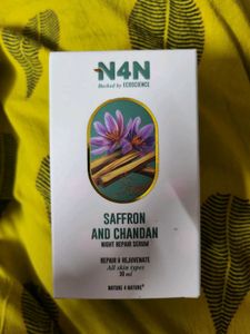 N4N Saffron & Chandan Serum