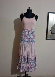 Floral Tiered Maxi Dress