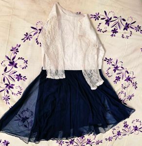 Lace &amp; Tulle Party Dress