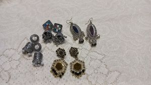 Assorted Vintage Earrings - 4 Pairs