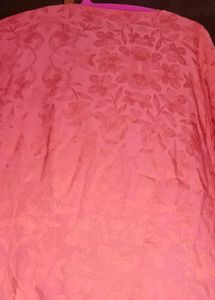 Red Ruffle Blouse Top