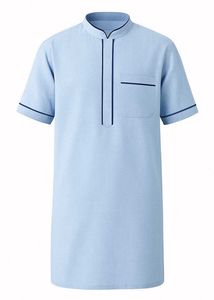 Men’s Light Blue Short Kurta – Elegant & Comfort
