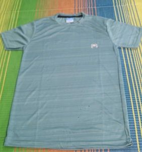 👕 Men's Solid Performance Sports T-Shirt – Green