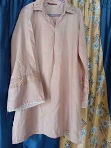 Elegant Mauve Kurta Set