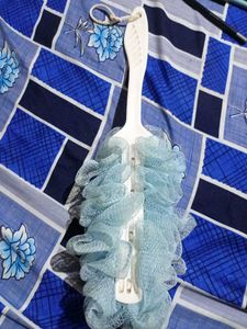 Premium Long-Handle Bath Loofah