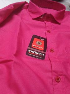Karbonn Pink Formal Shirt