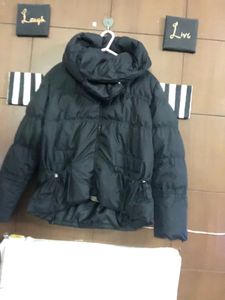 Puffer Jacket with High Collar
