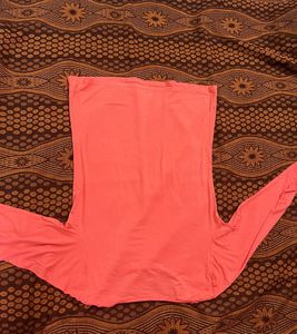 Coral Long Sleeve Tee