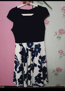 navy blue frock
