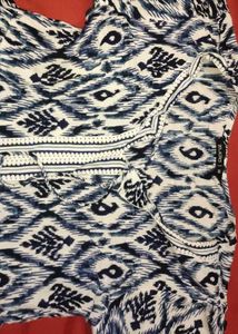 Patterned Ethnic Kurti