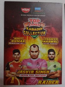 Top Ramen Pro kabaddi League 9 Cards