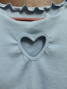 Blue Heart Top