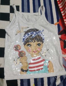 Sequin Top For Kids