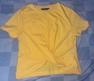 Twist Front Crop Top