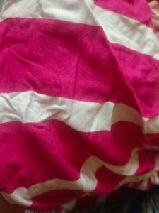 Pink &amp; White Striped Sundress