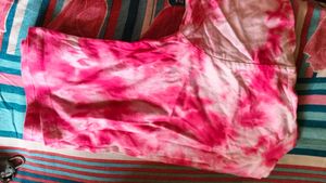 Clearance Sale Pink Tie-Dye T-Shirt
