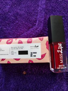 Miss Lips Matte Lip Colour Heart Of Red
