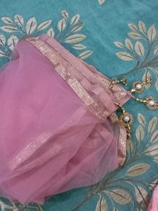 Pink Lehanga Choli With Duppata