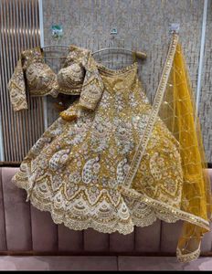 Elegant designer lehnga choli with Dupatta