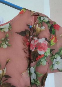 Floral Print Maxi Dress