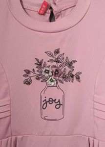 Pink Joy Floral Dress