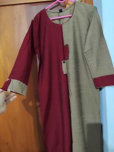 Elegant Two-Tone Kurta