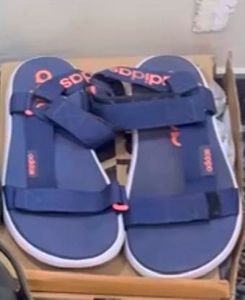 Adidas Brown Velcro Sandals