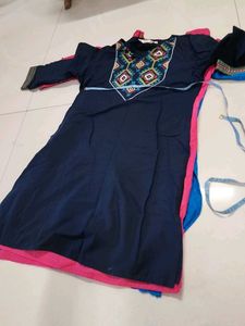 Set of 4 Cotton Large Size Kurtis