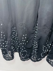 Mirror Work Black Chikankari Set 🖤