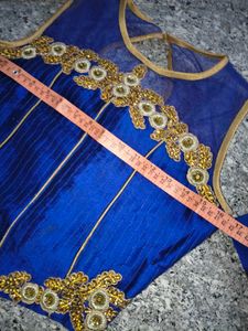 Beautiful blue Lenhga choli