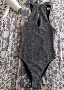 H&amp;M Glittery Bodysuit