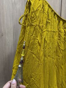 Elegant Yellow Lehenga Skirt