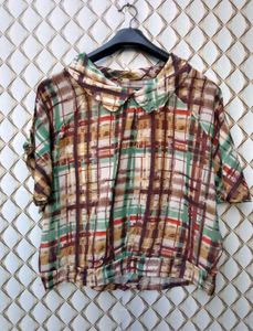 New With Tag Korean Cute bluff top