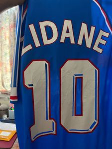 Zidane 1998 World cup winner football jersey set