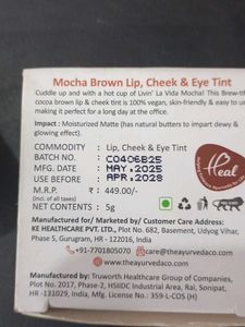 T.A.C Lip, Cheek &amp; Eye Tint