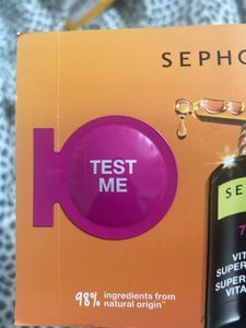 Sephora 7%Vit C +E Superglue Serum Tester