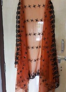 Netted Duppata