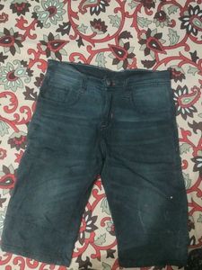 Men's Denim Bermuda Shorts