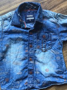 Boy’s Denim Look Shirt