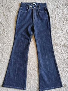 High waist Bootcut Denim