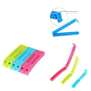 Multipurpose Food Snack Plastic Bag Clip Sealer (Multicolor) -18pc