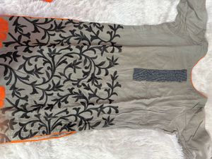 Embroidered Suit Salwar With Dupatta
