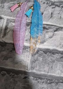 Pack Of 2 Bookmark 🔖 Resin Art