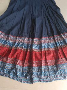 Kurti Long Tops - Umbrella Shape