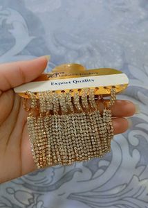 Sparkling Fringe Drop Earrings