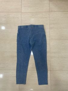 🌟Snag Your Style! EXPRESS &#34;Faded Sky&#34; Acid-Wash💙