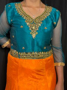 Gown With Dupatta