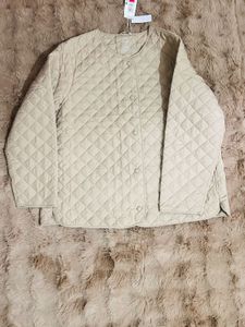 M&S Quilted Button Down Jacket